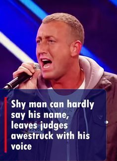 (VIDEO)Shy Man Can Hardly Say His Name, Leaves Judges Awestruck With His Voice